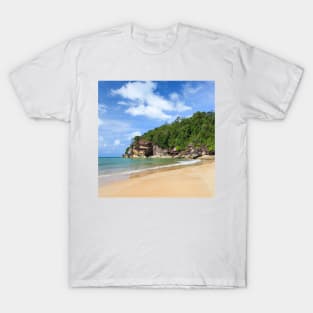 Beach at Bako national park T-Shirt